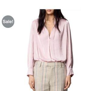 Zadig&Voltaire Tink Satin blouse XS